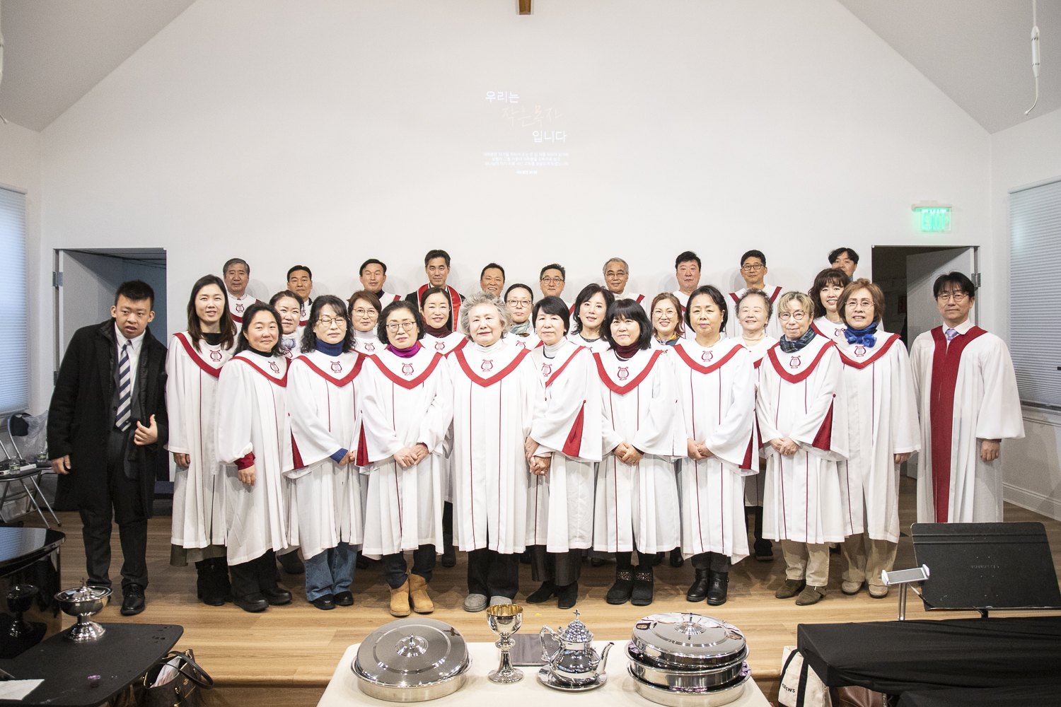 세례, 유아 세례식 & 성찬 예배 (2026년 1월 4일) 촬영 : 백 신석 집사